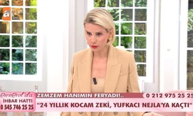 Esra Erol'da ikinci 'Yufkacı Muammer' vakası: 'Beni öldürecekler' deyip 24 yıllık eşini terk etti