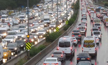 İstanbul trafiğinde son durum: İş çıkış saatinde yoğunluk arttı