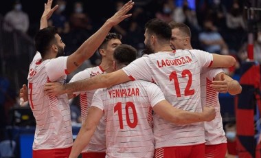 A Milli Erkek Voleybol Takımı, İspanya’yı 3-1 mağlup etti