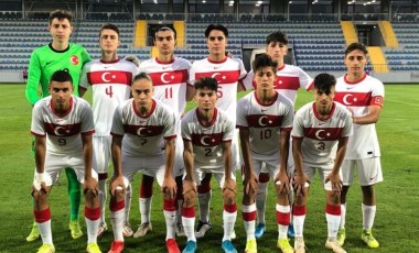 U17 Futbol Milli Takımı, Azerbaycan’ı 4-1 yendi