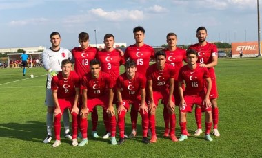 U19 Milli Futbol Takımı, Galler ile 2-2 berabere kaldı