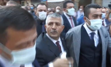 Zafer Yürüyüşü'nde gergin anlar! MHP'li başkan: Yürüyün lan yürüyün