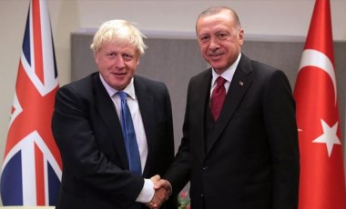 Erdoğan, Birleşik Krallık Başbakanı Boris Johnson ile görüştü