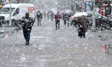 Meteoroloji'den yoğun kar yağışı uyarısı (20 Ocak 2022)