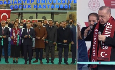 Gaziantep Çocuk Hastanesi'nin tavanında çökme