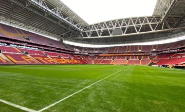 Nef Stadyumu'nun zemini, Galatasaray-Trabzonspor maçına hazır