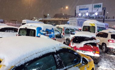 İstanbul'da hayat durma noktasında