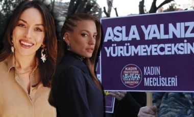 Kadın Meclisleri'nden Ezgi Mola ve Serenay Sarıkaya'ya destek