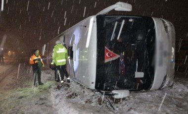 Tokat'ta otobüs kazası: Çok sayıda yaralı var