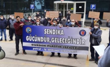 İşçilerden 'zam yağmuruna' fabrika önünde protesto