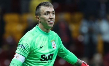 Galatasaray'da Fernando Muslera sevinci yaşanıyor