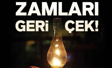 CHP’den elektrik zamlarına karşı gaz lambalı afiş: “Zamları geri çek, zulme son ver”