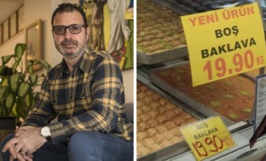 Can Yılmaz'dan 'boş baklava' paylaşımı: 'İçeriği yiyenin hayal gücüne bırakılmış harika bir deneyim'