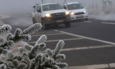 Meteoroloji'den buzlanma ve don uyarısı (12 Şubat 2022)