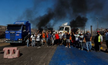 Şili’de göçmen karşıtı protestocular yol kapattı