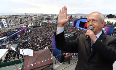 Son dakika: Kılıçdaroğlu İzmir'de halka seslendi