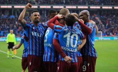 Trabzonspor istatistiklerde tüm rakiplerini geride bıraktı