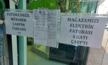 Esnaftan elektrik zammına tepki: Fatura değil mübarek çarpım tablosu