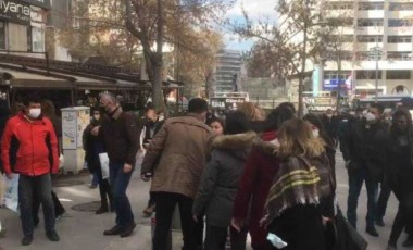 Ankara'da 8 Mart'a çağrı yapmak isteyen kadınlara polis müdahale etti