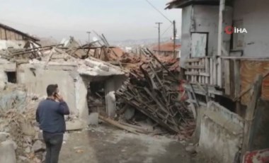 Ankara'da bir gecekonduda göçük: Ekipler arama kurtarma çalışması başlattı