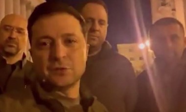 Son Dakika: Zelenski, Kiev sokaklarından video paylaştı