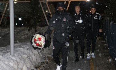 Beşiktaş kafilesi 3 saat rötarın ardından Sivas’a ulaştı