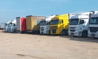 Ukrayna Odessa'da mahsur kalan 200 TIR şoförü Türkiye'ye dönmek için yardım istedi