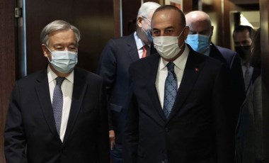 Bakan Çavuşoğlu, BM Genel Sekreteri Guterres'le görüştü