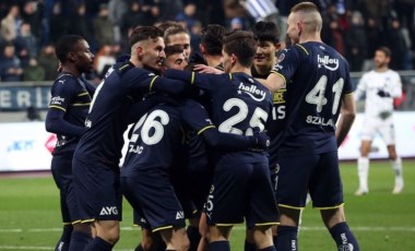 Fenerbahçe uzatmada güldü!: Kasımpaşa 1-2 Fenerbahçe