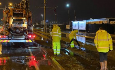 İzmir Büyükşehir Belediyesi'nden 'sağanak yağış' raporu