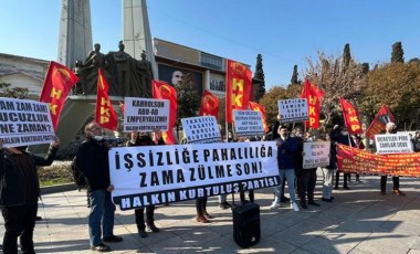 İstanbul'da 'zam' eylemi: 'Taksitle yaşayıp borçlu ölüyoruz'