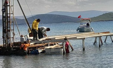 Bodrum'da kaçak yapılar yıkılıyor