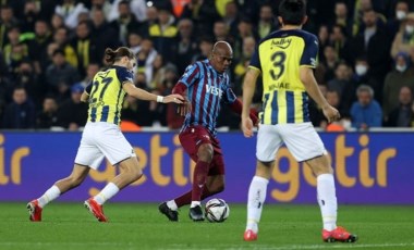 Fenerbahçe-Trabzonspor karşılaşmasındaki cezalar belli oldu