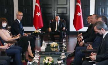 Cumhurbaşkanı Erdoğan, NATO Genel Sekreteri Stoltenberg'i kabul etti