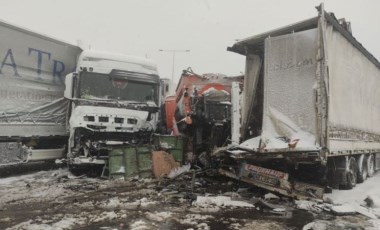 Kuzey Marmara Otoyolu'nda zincirleme kaza