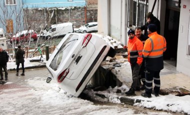 Kağıthane'de faciadan dönüldü