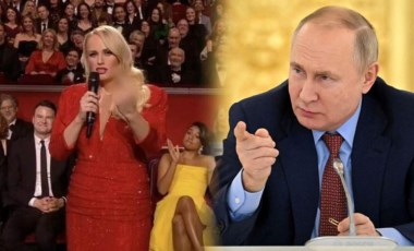 BAFTA Ödülleri canlı yayınında Putin'e el hareketi (14 Mart 2022)