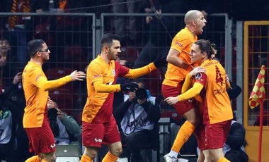 Galibiyetin ardından Galatasaray'dan Beşiktaş'a 'şarkılı' gönderme