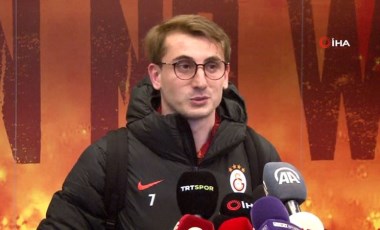 Galatasaray - Beşiktaş derbisinin kahramanı Kerem Aktürkoğlu, transfer iddialarını yanıtladı (15 Mart 2022)