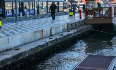 İzmir'de deniz seviyesi 60 santimetre düştü