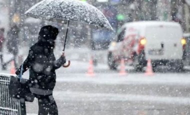 Meteoroloji duyurdu: İstanbul'da 5 günlük kar yağışı haritaya yansıdı (15 Mart 2022) (Video Haber)