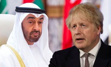 İngiltere Başbakanı Johnson, Abu Dabi Veliaht Prensi Bin Zayid'le görüştü