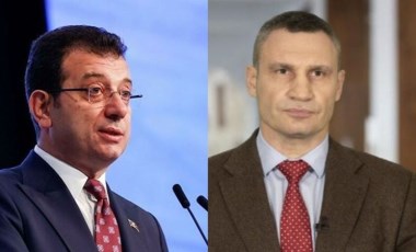 Ekrem İmamoğlu, Kiev Belediye Başkanı Vitaliy Klychko ile görüştü