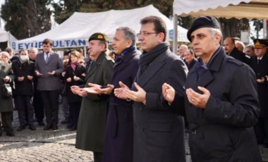 Çanakkale şehitleri kar yağışı altında anıldı