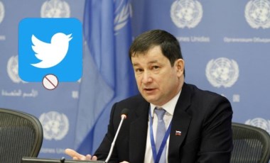 BM'deki kıdemli Rus diplomat Twitter tarafından engellendi