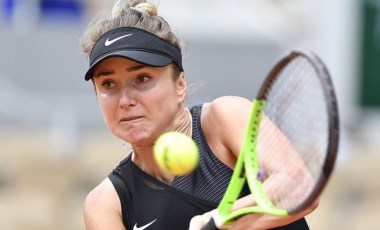 Ukraynalı tenisçi Elina Svitolina, turnuvadan çekilme kararını değiştirdi