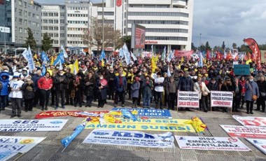 KESK'in bölge mitingi Samsun'da yapıldı