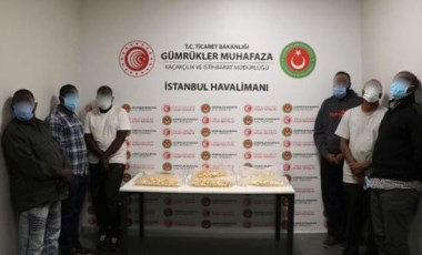 'Yutucu' tespit cihazına yakalandılar: 7 yolcunun midesinden 11 kilo kokain çıktı