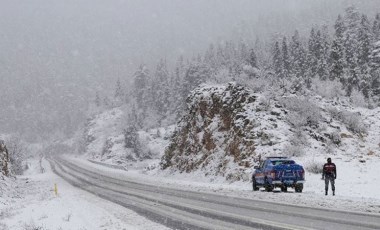 Meteoroloji'den yoğun kar yağışı uyarısı (22 Mart 2022)