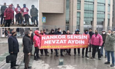 Yemeksepeti işçilerinden, kendilerine 'Nankör' diyen Nevzat Aydın'a suç duyurusu